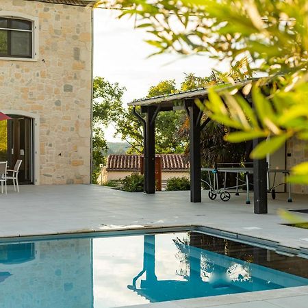 Moncrabeau Villa Au Petit Bonheur Avec Clim - Hameau Au Calme - Piscine Chauffee - Petanque מראה חיצוני תמונה