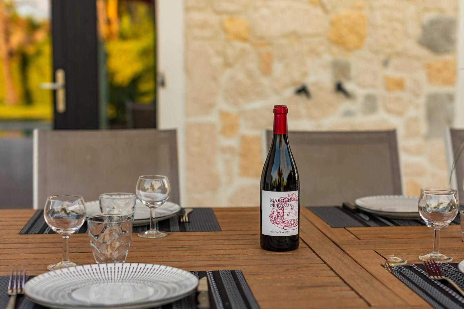 Moncrabeau Villa Au Petit Bonheur Avec Clim - Hameau Au Calme - Piscine Chauffee - Petanque מראה חיצוני תמונה