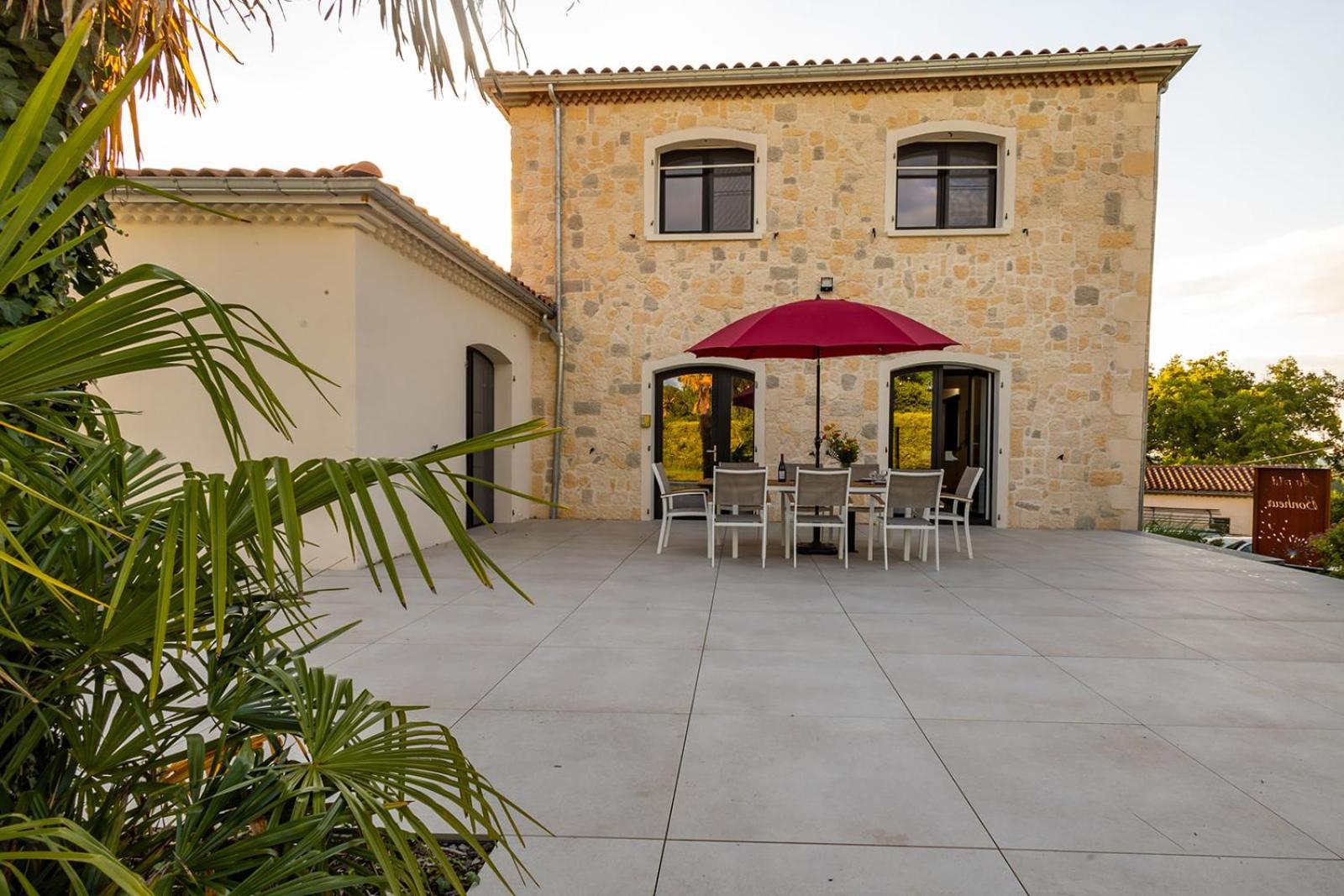 Moncrabeau Villa Au Petit Bonheur Avec Clim - Hameau Au Calme - Piscine Chauffee - Petanque מראה חיצוני תמונה